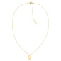 Collier Calvin Klein, collection Sculptural Sculptured Drops, bijou acier référence 35000084