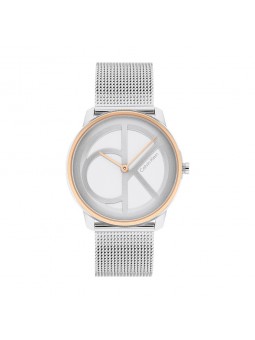 Montre Femme Calvin Klein - Collection Iconic Mesh - Style Tendance - Réf. 25200033