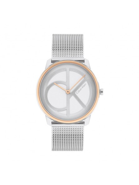 Montre Femme Calvin Klein - Collection Iconic Mesh - Style Tendance - Réf. 25200033