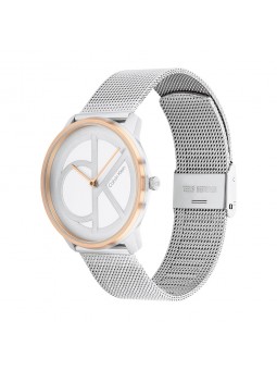 Montre Femme Calvin Klein - Collection Iconic Mesh - Style Tendance - Réf. 25200033