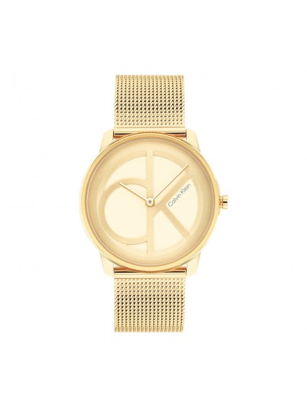 Montre Femme Calvin Klein - Collection Iconic Mesh - Style Tendance - Réf. 25200034