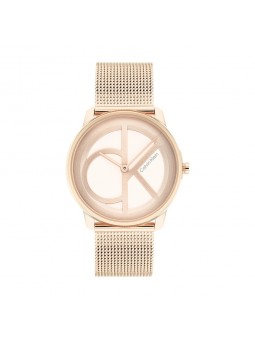 Montre Femme Calvin Klein - Collection Iconic Mesh - Style Tendance - Réf. 25200035