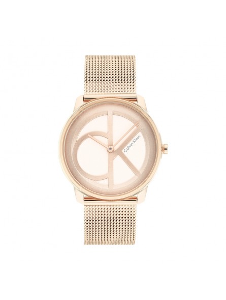 Montre Femme Calvin Klein - Collection Iconic Mesh - Style Tendance - Réf. 25200035 Montre Femme Calvin Klein - Collection Iconic Mesh - Style Tendance - Réf. 25200035