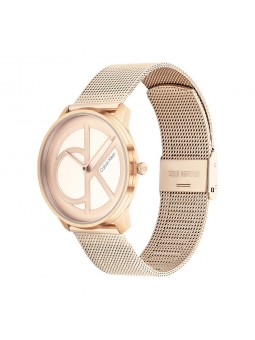 Montre Femme Calvin Klein - Collection Iconic Mesh - Style Tendance - Réf. 25200035