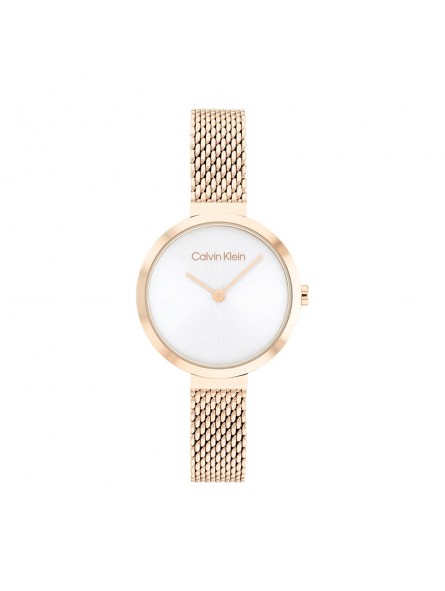 Montre Femme Calvin Klein - Collection Timeless Minimalistic T Bar - Style Minimaliste - Réf. 25200083