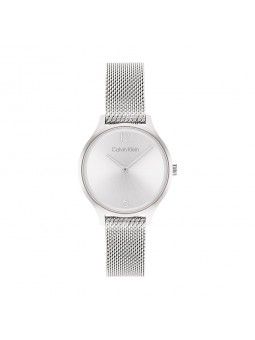 Montre Femme Calvin Klein - Collection Timeless Timeless 2H - Style Tendance - Réf. 25200058