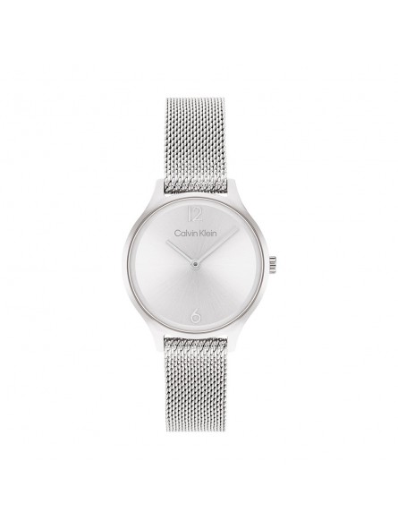 Montre Femme Calvin Klein - Collection Timeless Timeless 2H - Style Tendance - Réf. 25200058