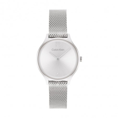 Montre Femme Calvin Klein - Collection Timeless Timeless 2H - Style Tendance - Réf. 25200058