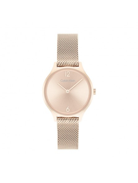 Montre Femme Calvin Klein - Collection Timeless Timeless 2H - Style Tendance - Réf. 25200059