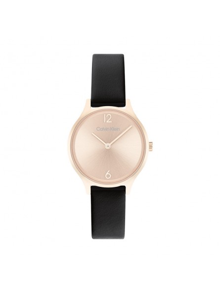 Montre Femme Calvin Klein - Collection Timeless Timeless 2H - Style Tendance - Réf. 25200060