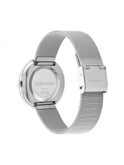 Montre Femme Calvin Klein - Collection Sculptural Twisted Bezel - Style Tendance - Réf. 25200011