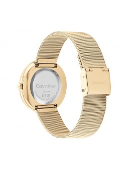 Montre Femme Calvin Klein - Collection Sculptural Twisted Bezel - Style Tendance - Réf. 25200012