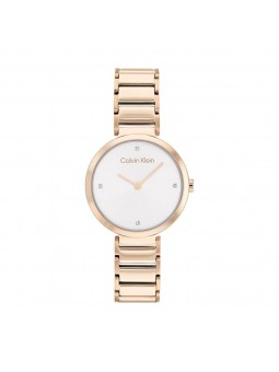 Montre Femme Calvin Klein - Collection Timeless Minimalistic T Bar - Style Minimaliste - Réf. 25200140