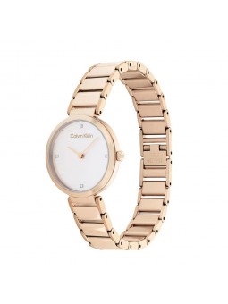 Montre Femme Calvin Klein - Collection Timeless Minimalistic T Bar - Style Minimaliste - Réf. 25200140