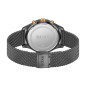 Montre Homme Hugo Boss Associate  - Boîtier acier noir - Bracelet acier noir - Ref 1513811
