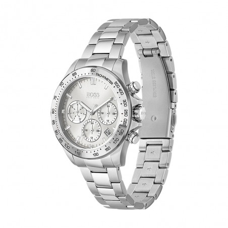 Montre Femme Hugo Boss Sport Lux  - Boîtier acier argenté - Bracelet acier argenté - Ref 1502616