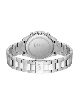 Montre Femme Hugo Boss Sport Lux  - Boîtier acier argenté - Bracelet acier argenté - Ref 1502616