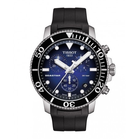 Montre Homme Tissot Seastar 1000 Chronograph T1204171704100 - Style Sport