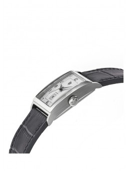 Lip Churchill T26 cadran blanc - Bracelet cuir gris