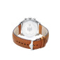 Montre Homme Lip Himalaya 40 mm Chronographe au cadran bleu et Bracelet cuir marron clair Montre Homme Lip Himalaya 40 mm Chronographe au cadran bleu et Bracelet cuir marron clair