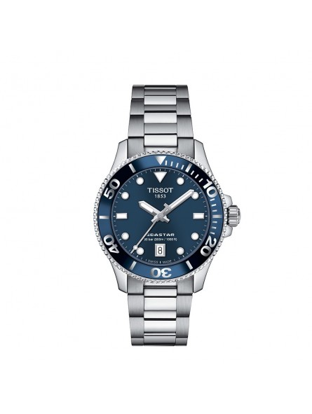 Montre Femme Tissot Seastar 1000 - T1202101104100 Montre Femme Tissot Seastar 1000 - T1202101104100