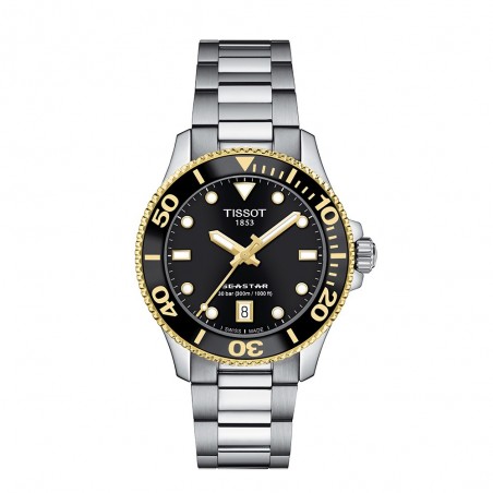 Montre Mixte - Unisexe Tissot Seastar 1000 36mm T1202102105100 style Sport