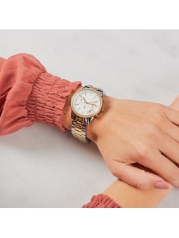 Montre Femme MICHAEL KorS Ritz Chrono Bicolore blanc - MK6474