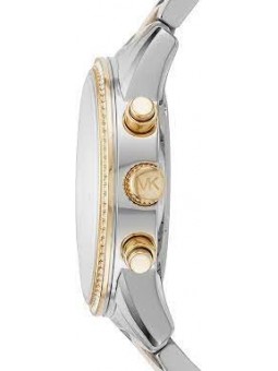 Montre Femme MICHAEL KorS Ritz Chrono Bicolore blanc - MK6474