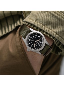 Montre Homme HAMILTON Khaki Field Mécanique Nato Kaki - H69439931