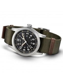 Montre Homme HAMILTON Khaki Field Mécanique Nato Kaki - H69439931
