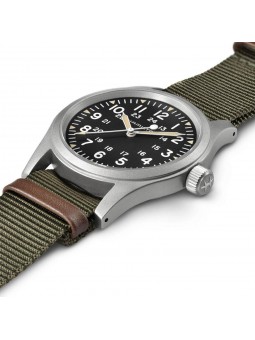 Montre Homme HAMILTON Khaki Field Mécanique Nato Kaki - H69439931