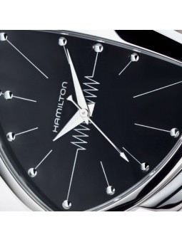 Montre Unisexe HAMILTON Ventura Quartz Noir Cuir - H24411732