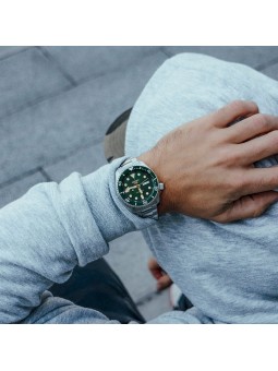 SEIKO 5 SPORTS AUTOMATIQUE VERT ACIER SRPD63K1