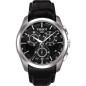 Montre Homme Tissot Couturier noir bracelet cuir - Réf. T0356171605100 Montre Homme Tissot Couturier noir bracelet cuir - Réf. T0356171605100