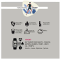 Montre Homme Smarty Digitale Standing Silicone Noir - SW022A Montre Homme Smarty Digitale Standing Silicone Noir - SW022A