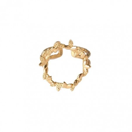 Bijoux Emma et Chloé - Bague large - Thalia - Doré