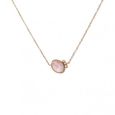 Bijoux Emma et Chloé - Collier - Trivia - Watermelon Quartz