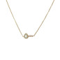 Bijoux Emma et Chloé - Collier - Tyche - Doré - Aventurine