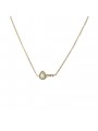 Bijoux Emma et Chloé - Collier - Tyche - Doré - Aventurine