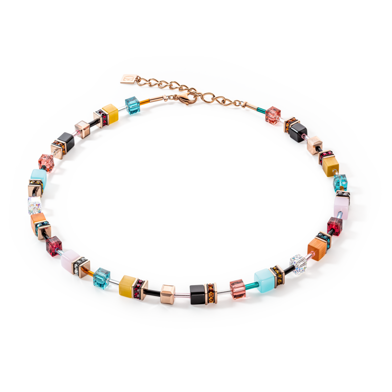 Coeur de Lion - Collier GeoCUBE Iconic Multicolour Expressive - 2838101582