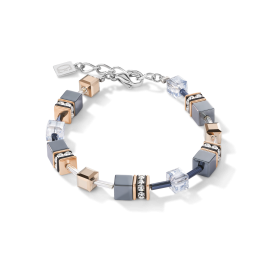 Coeur de Lion - Bracelet GeoCUBE bleu glacier - 4015300730