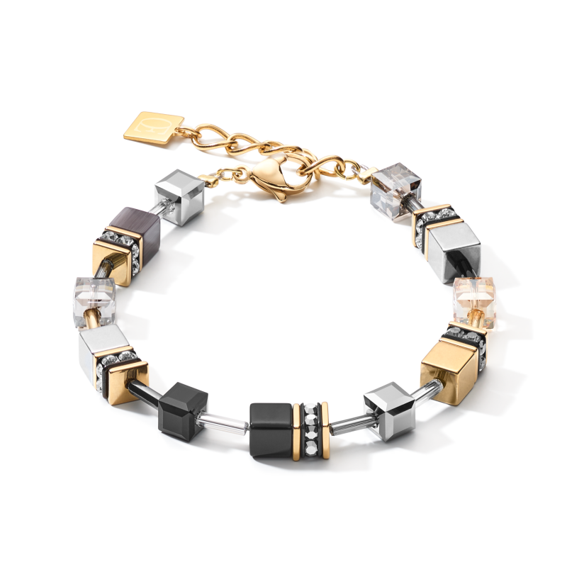 Coeur de Lion - Bracelet GEOCUBE gris-or - 2839301216