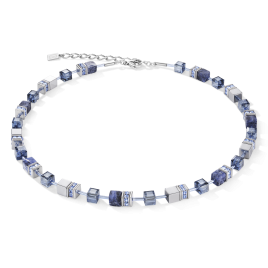 Coeur de Lion - Collier GeoCUBE sodalite - hématite bleu - 4017100700