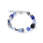 Coeur de Lion - Bracelet GeoCUBE bleu cobalt - 4014300712 Coeur de Lion - Bracelet GeoCUBE bleu cobalt - 4014300712