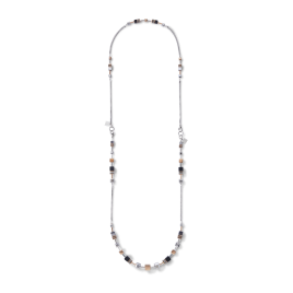 Coeur de Lion - Collier GeoCUBE Multitask 4-in1 or rose-argent - 5008101631