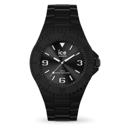 Montre Unisexe Ice Watch Generation - Boîtier résine Noir - Bracelet Silicone Noir - Réf. 019155