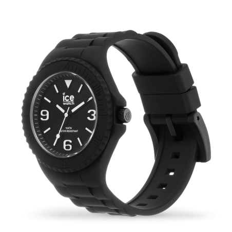 Montre Unisexe Ice Watch Generation - Boîtier résine Noir - Bracelet Silicone Noir - Réf. 019155