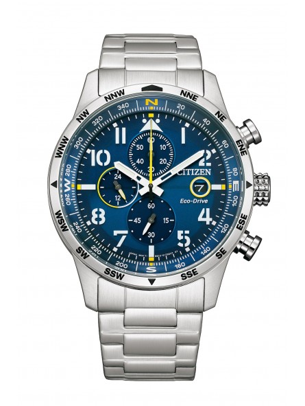 Montre Homme Citizen - Pilot Chronograph Eco-Drive