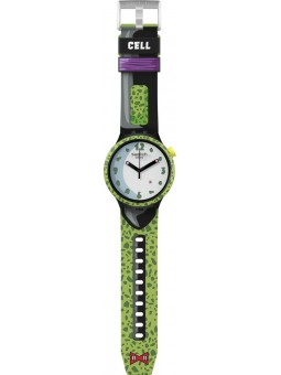 Montre Homme Swatch Collection Dragon Ball Z Cell X Swatch Sb01Z401