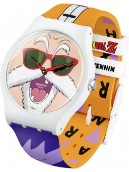 Montre Homme Swatch Collection Dragon Ball Z Kamesennin X Swatch Suoz346